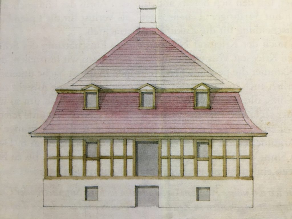 Die Gebäude Jagdschloss Stern